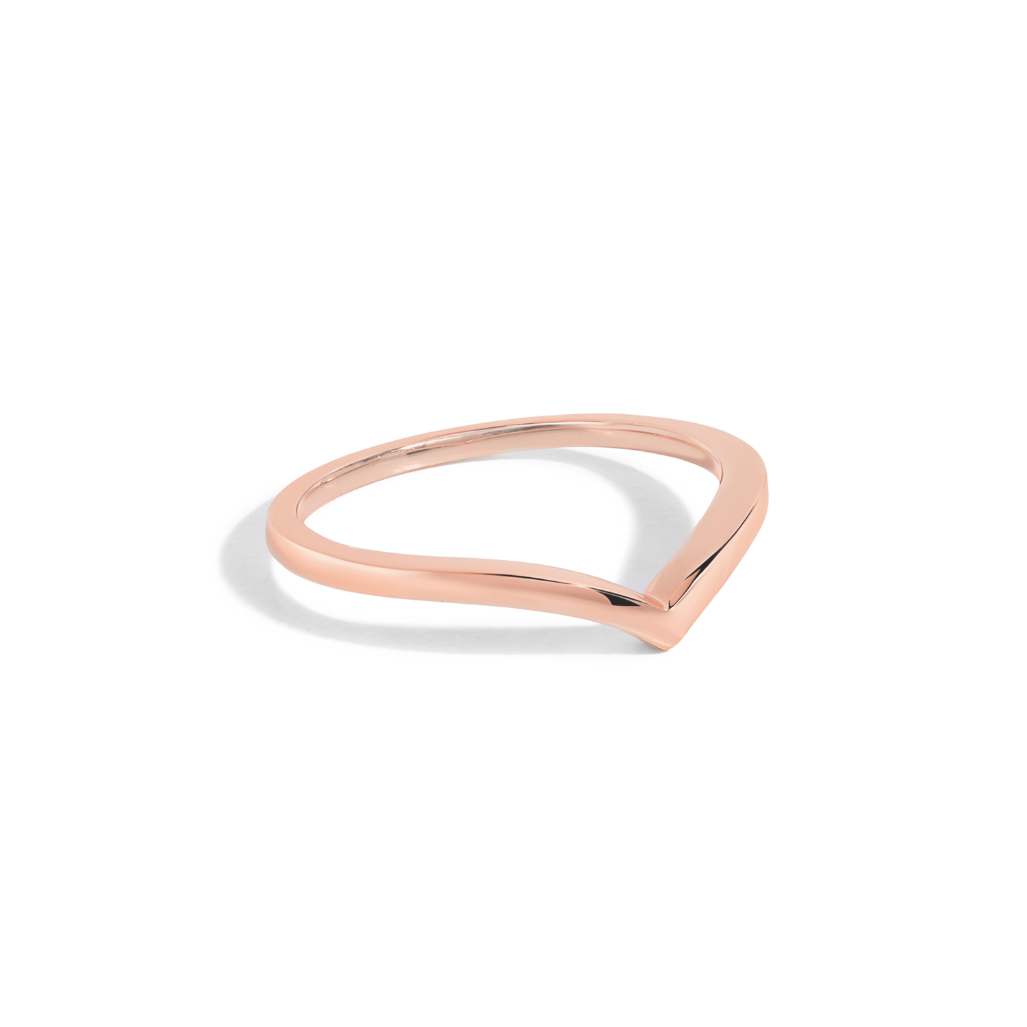 Selena Cuff Bracelet Set of 3 in Rose Gold