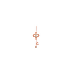 Rose Gold Numeric Key Pendant