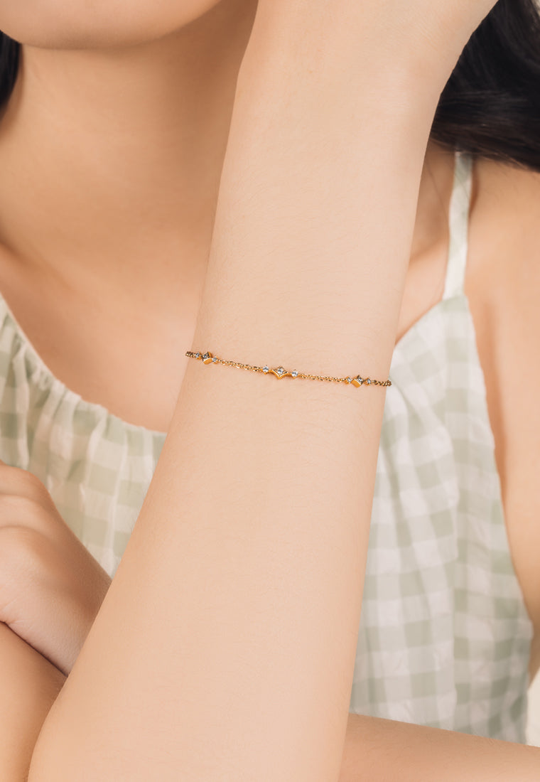 Simple gold clearance bracelets for ladies